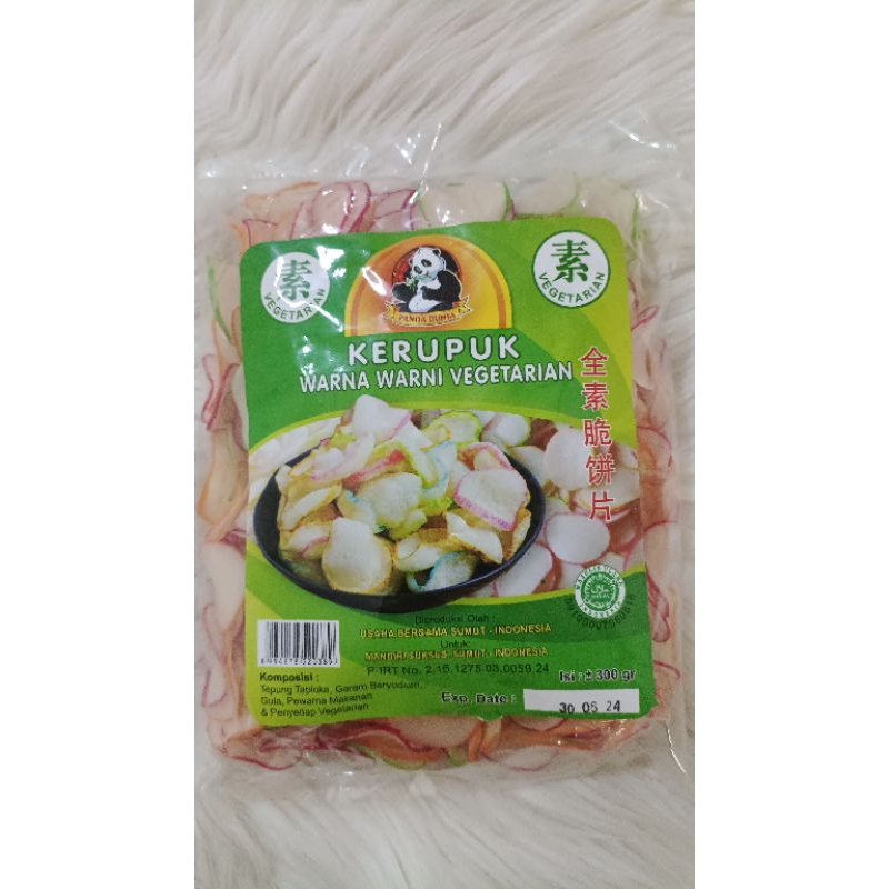 

Kerupuk Vegetarian Mentah | Kerupuk Warna Warni Aneka Rasa