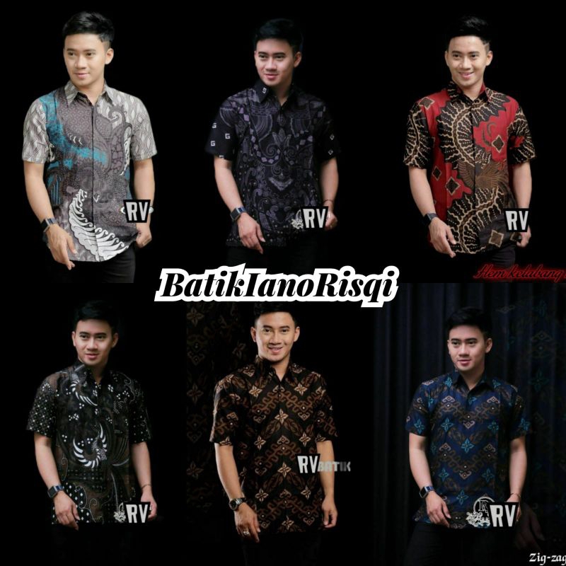 BATIK PRIA LENGAN PENDEK - HEM BATIK PRIA LENGAN PENDEK - BAJU BATIK PRIA