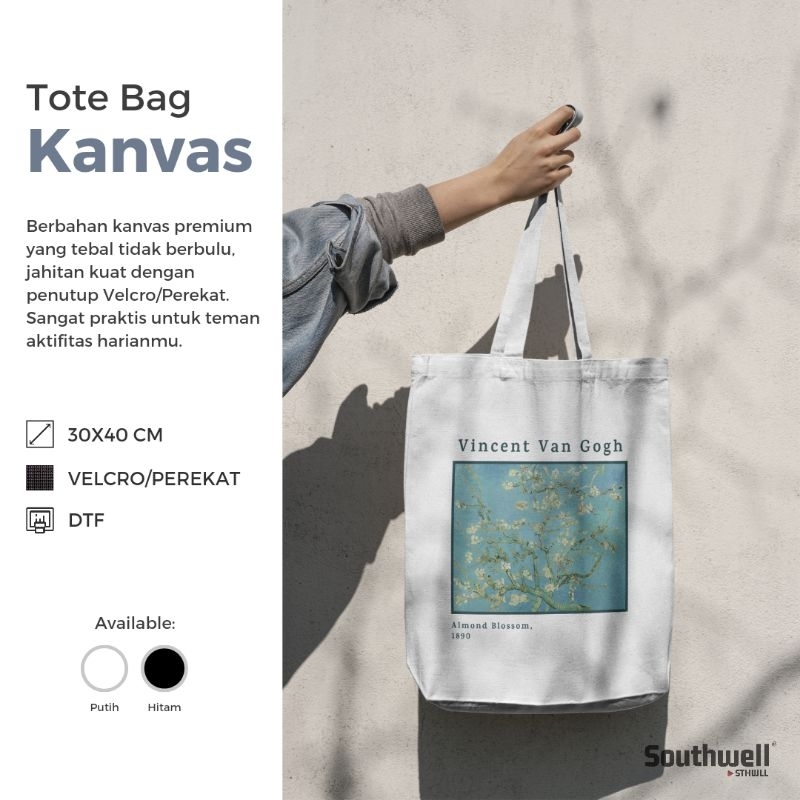 Van Gogh Almond Blossom Tote Bag