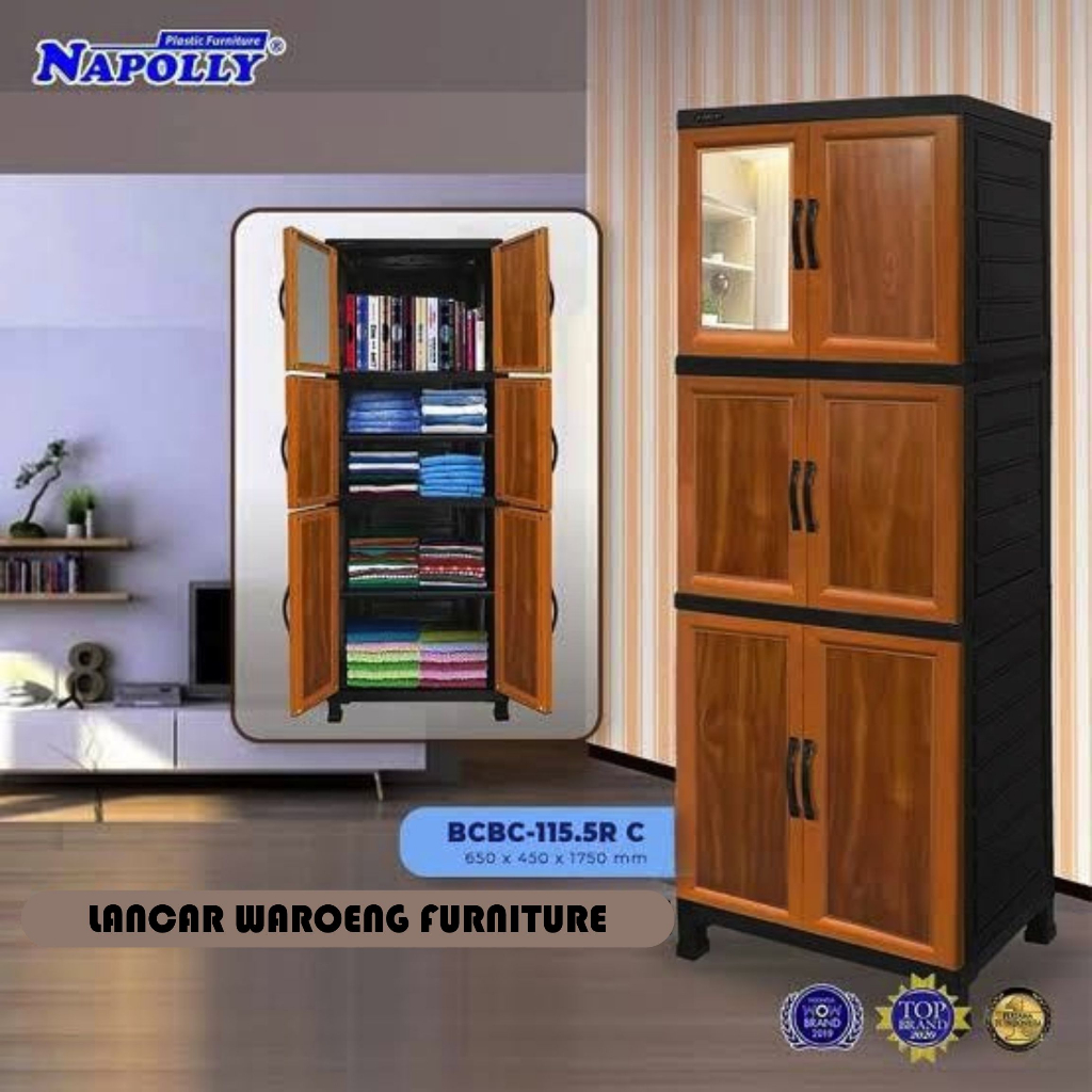 LEMARI PLASTIK NAPOLLY | BCBC 115