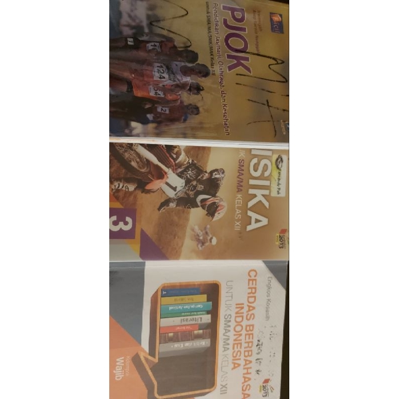 Buku kelas 12 IPA dan IPS