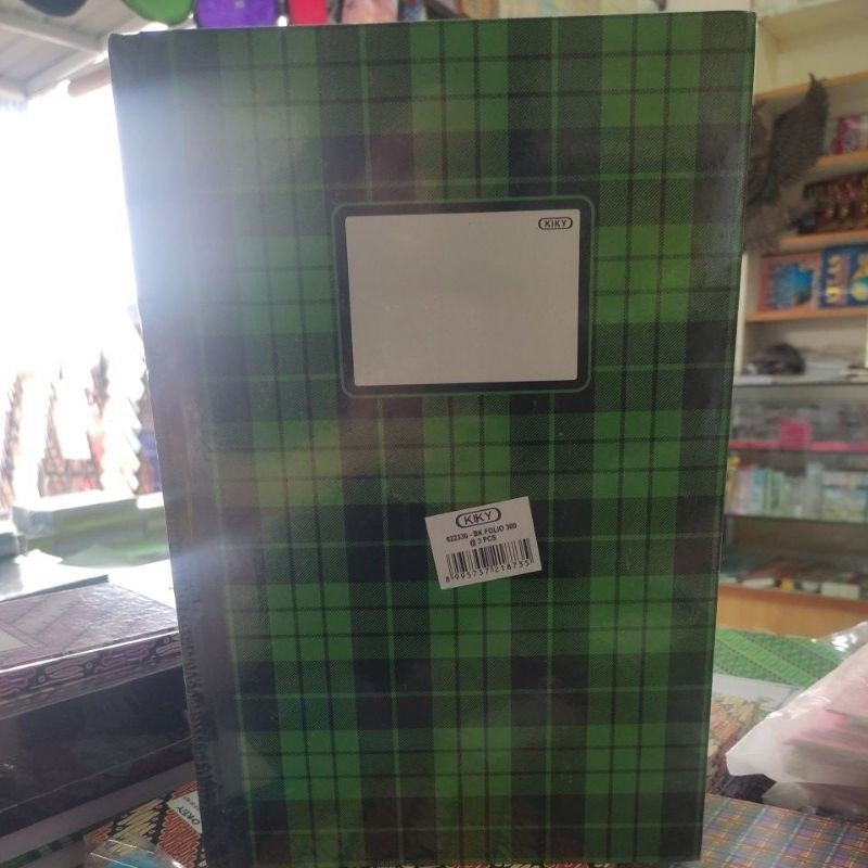 

Buku Folio Keuangan Kiky isi 300 Lembar Hardcover Ukuran Folio
