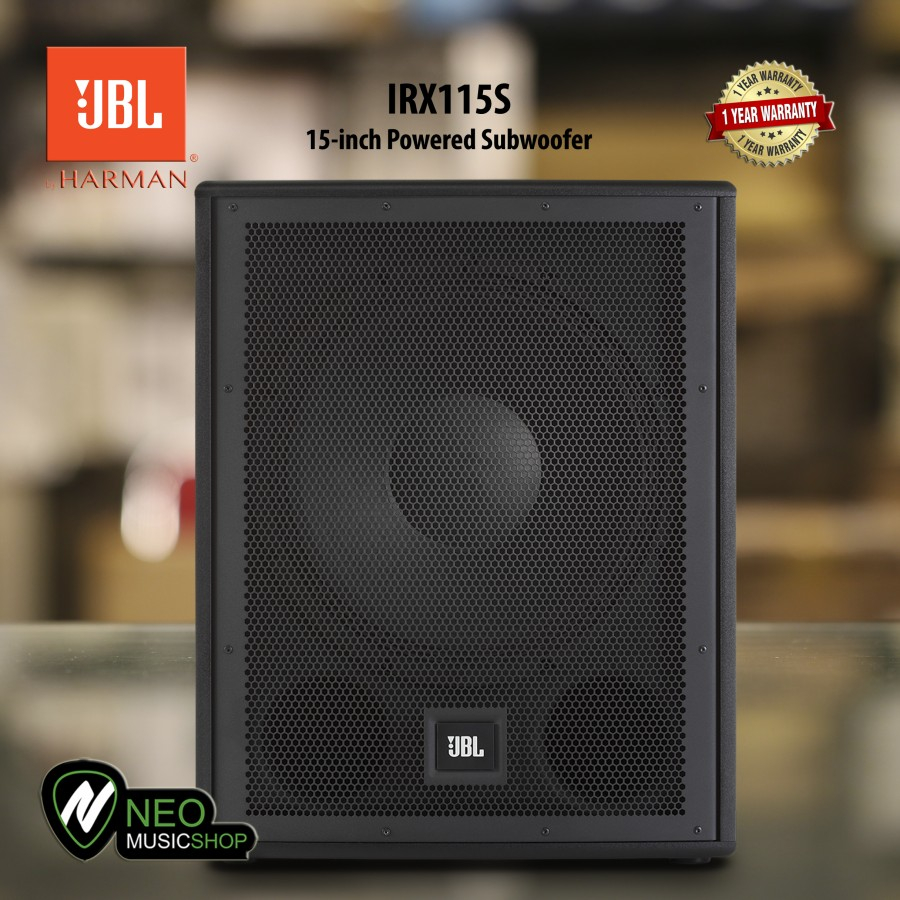 JBL IRX 115 S IRX115S 15 inch 1.300W Powered Subwoofer