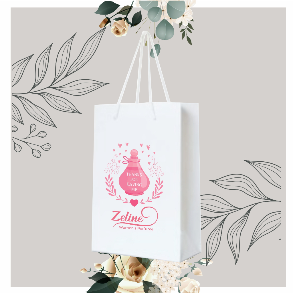 paperbag parfum custom 10*4*15