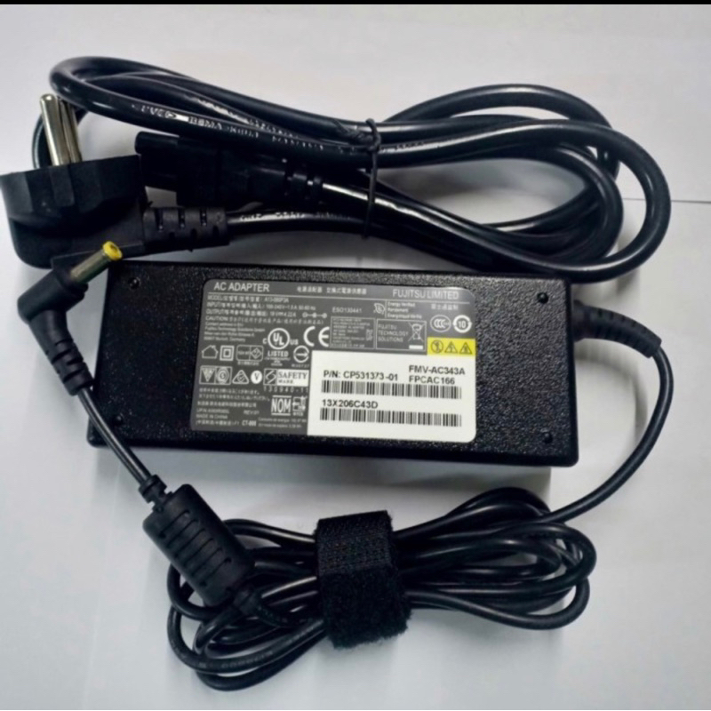 Adaptor Charger Fujitsu Lifebook T580 T730 T731 T732 T900 T901 T902 TH700