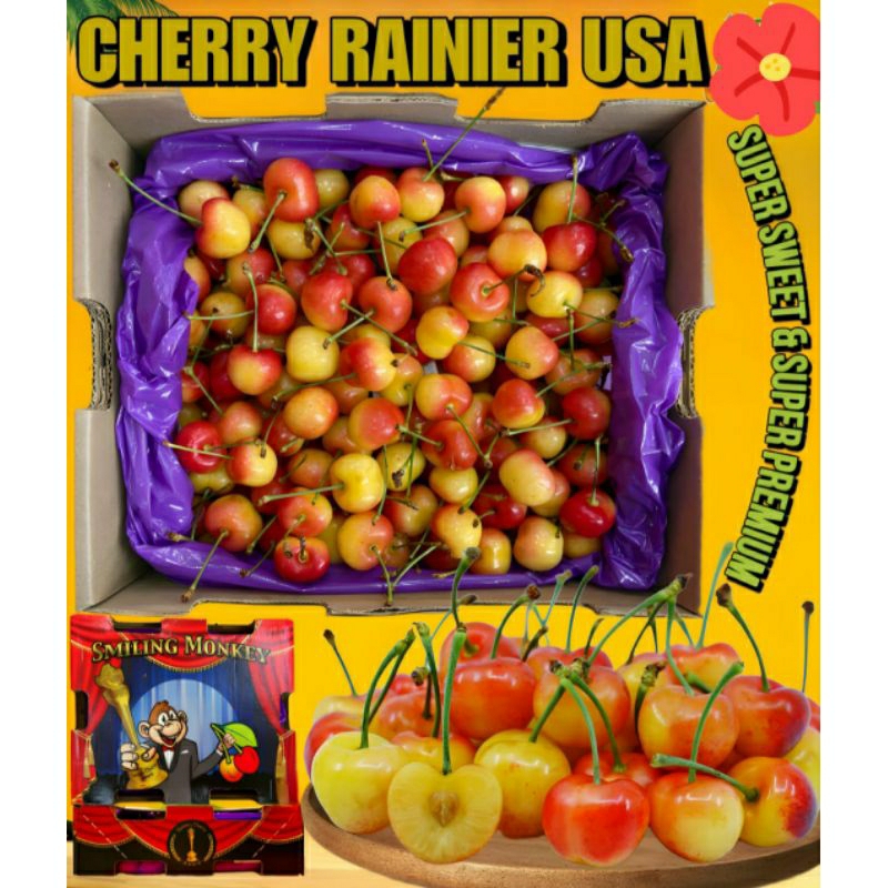 

cherry rainier USA gold 2kg