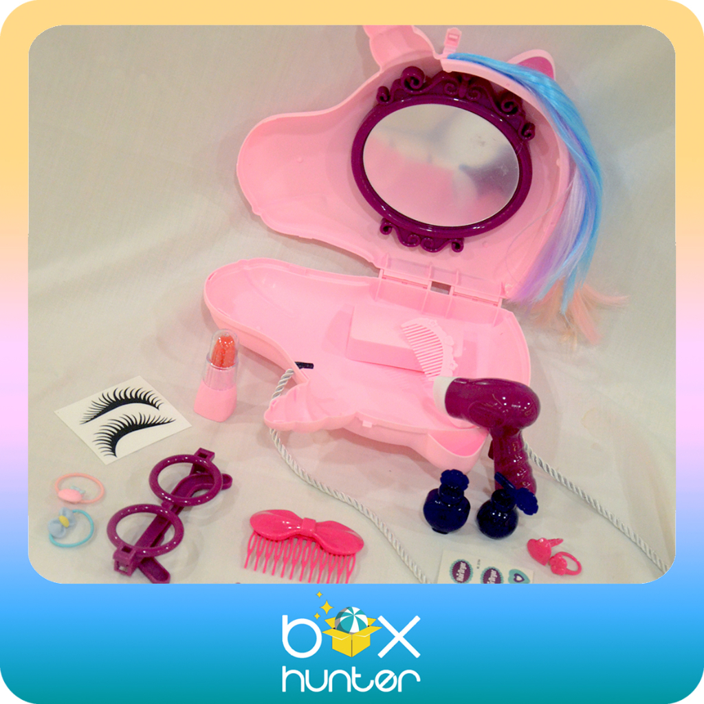 Beauty Set Unicorn Bag // Mainan Anak Perempuan Set Make Up Tas
