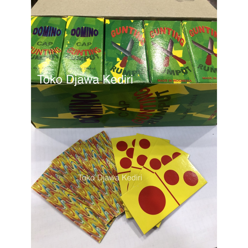 ECER Kartu Domino Gunting Rumput ORIGINAL