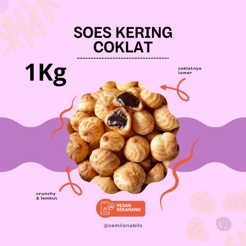 

SOES KERING COKLAT 1KG SUS KERING COKLAT