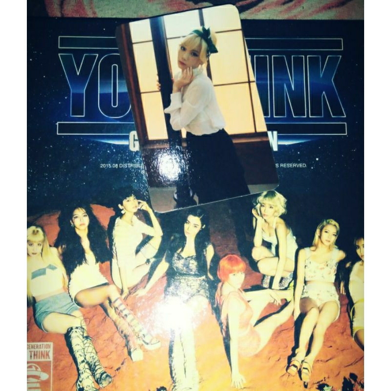 READY STOCK  SNSD (Girls' generation) - You Think Album with pc Taeyeon