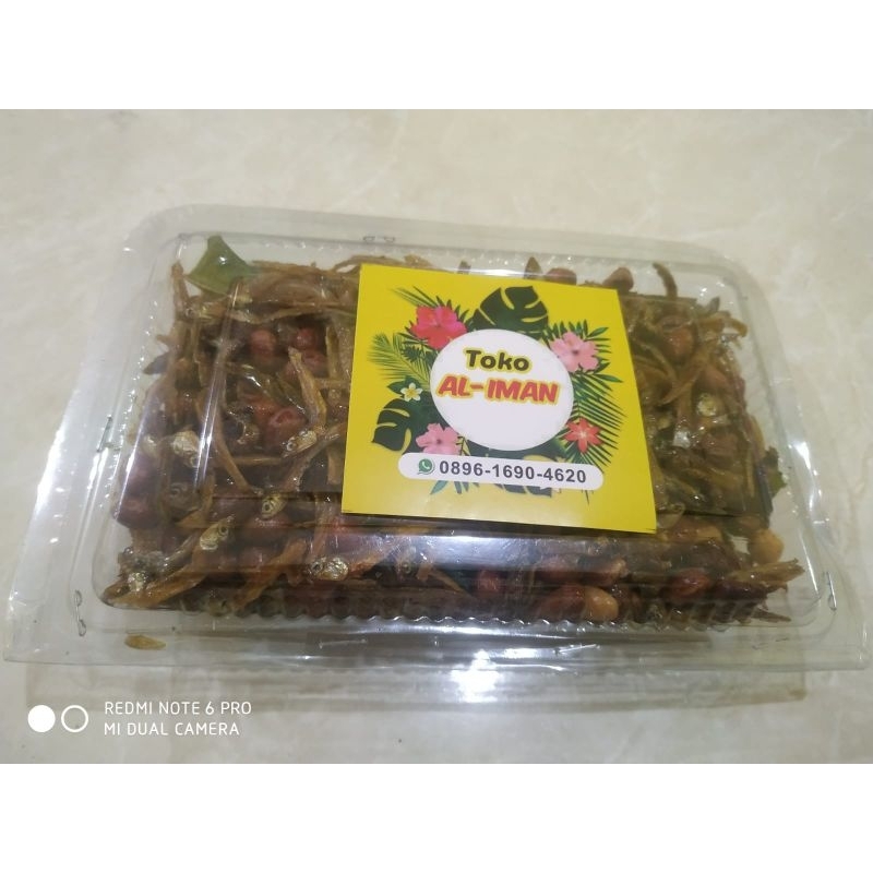 

Teri kacang manis pedas renyah