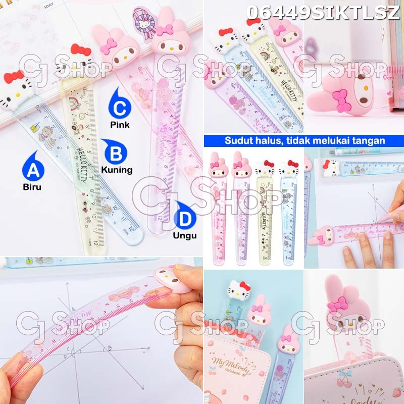 

Hello Kitty My Melody Penggaris 12cm 06449