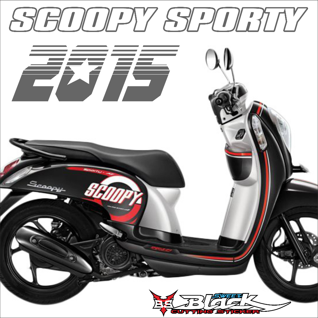 STRIPING SCOOPY SPORTY 2015
