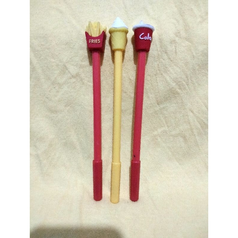 

PULPEN KARAKTER LUCU MAKANAN HARGA 1 PCS