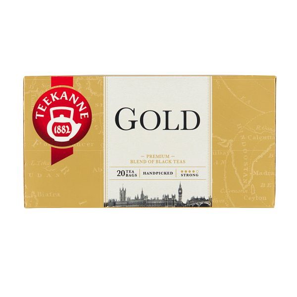 

Teekanne Tea Gold Premium Blend of Black Teas 20 x 2 Gram
