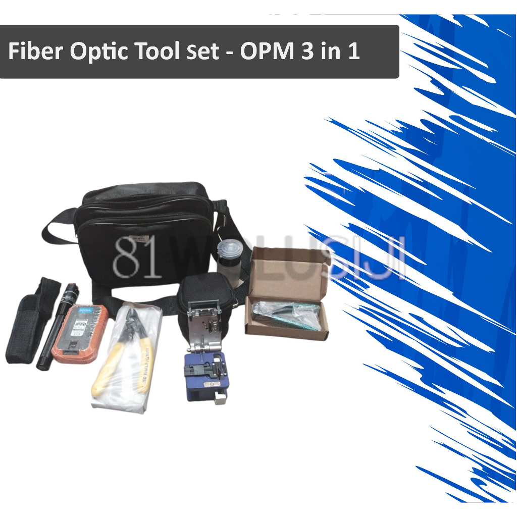 Alat pengkabelan Fiber Optic Fiber Optic Toolset