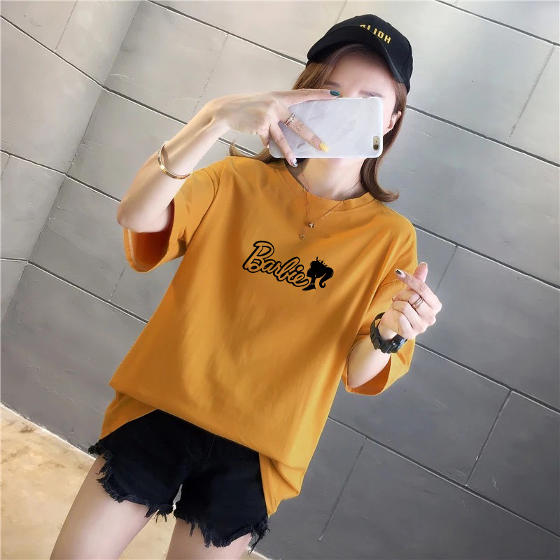 YOURSTYLE1119 -- KAOS BARBIE FACE QUEEN TERLARIS KEREN UNISEX OVERSIZE