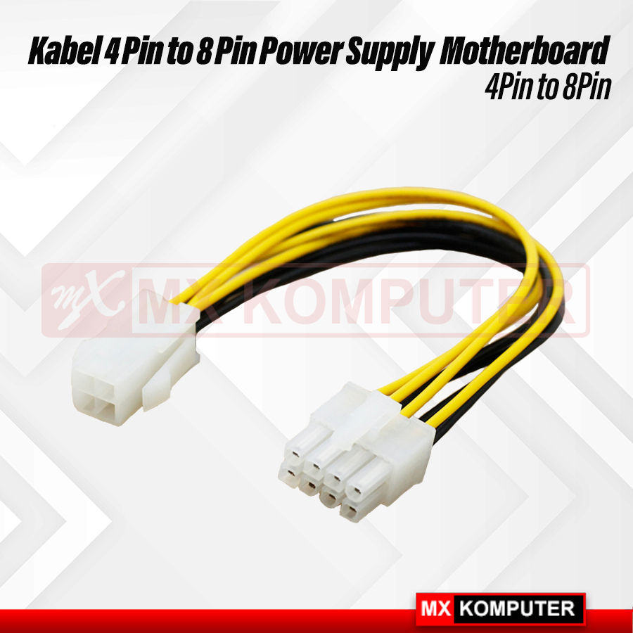 Kabel Power 4Pin Female to 8Pin Male Motherboard ATX EPS