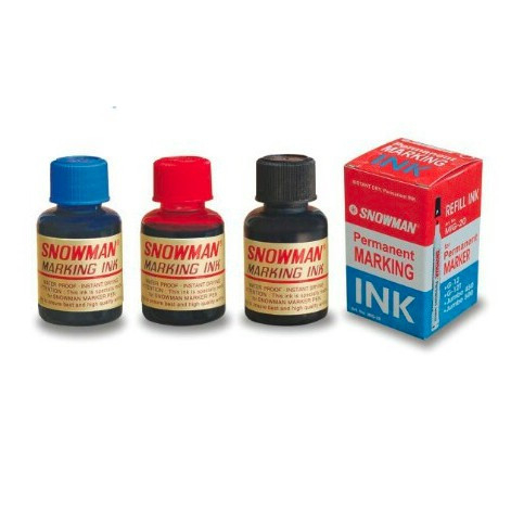 

Refill Tinta Spidol Permanent Snowman G-12