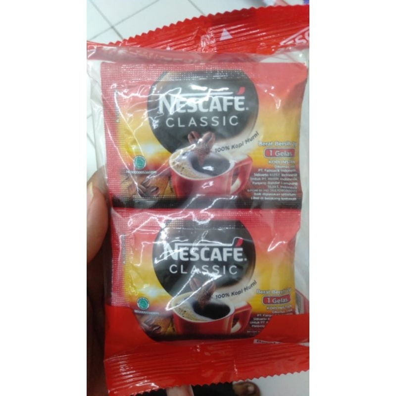 

Nescafe classic renceng