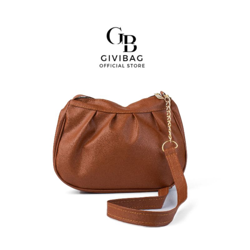 Terbaru Exclusive [Givi] Ivana Bag Slingbag Wanita Tas Korea Tas Selempang Korean Style Slingbag