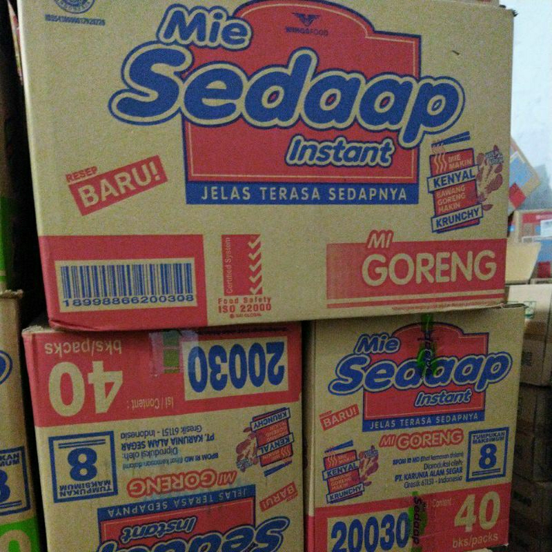 

CTN40S - Sedaap Goreng 1 Dus 40 Pcs