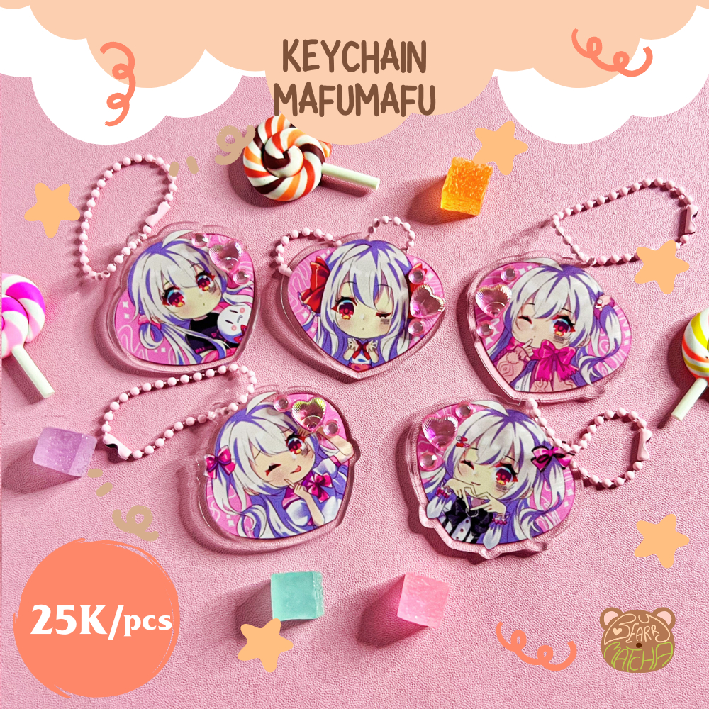 [READY STOCK] Keychain Mafumafu