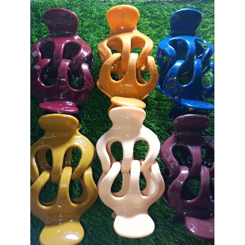 JEDAI JEPIT RAMBUT JUMBO UK 7CM 1PAK ISI 12PCS
