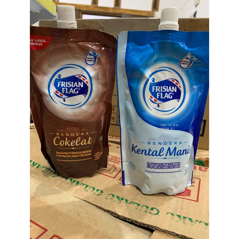 

Susu Kental Manis Frisian Flag Bendera 280gr Kemasan Pouch 280 gram