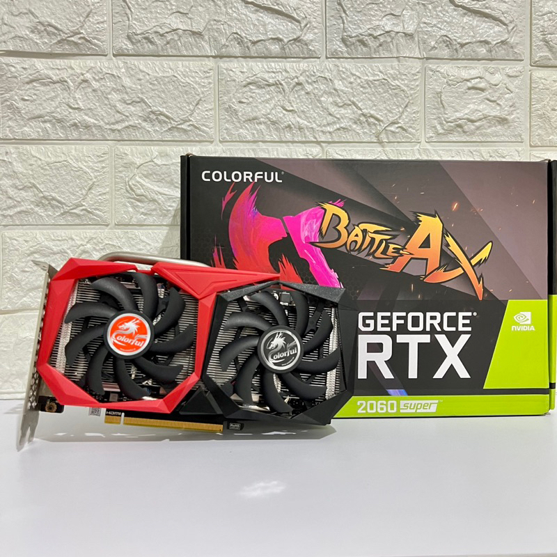 VGA RTX 2060 SUPER 8GB COLORFUL BATTLEAX GDDR6 (LIKE NEW)
