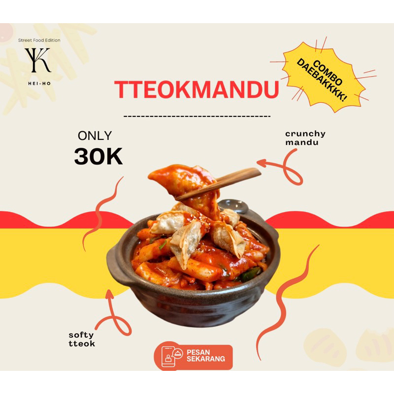 

HEI-HO Paket Hemat Bundling TteokMandu