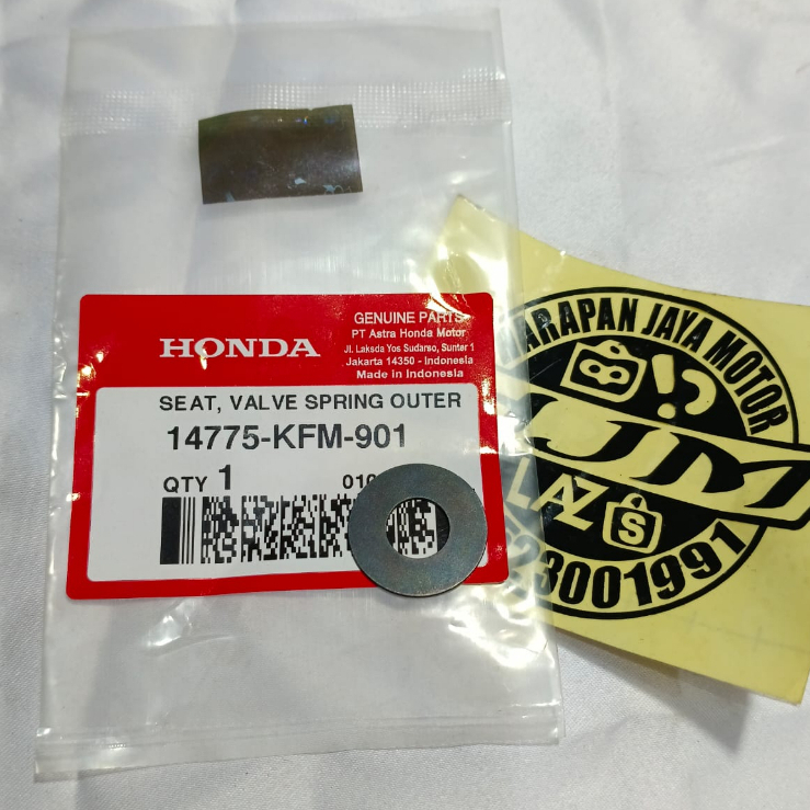SEAT VALVE SPRING DUDUKAN PER KLEP HONDA KHARISMA LEGENDA SUPRA REVO SUPRA X 125 14775KFM901 ORIGINA