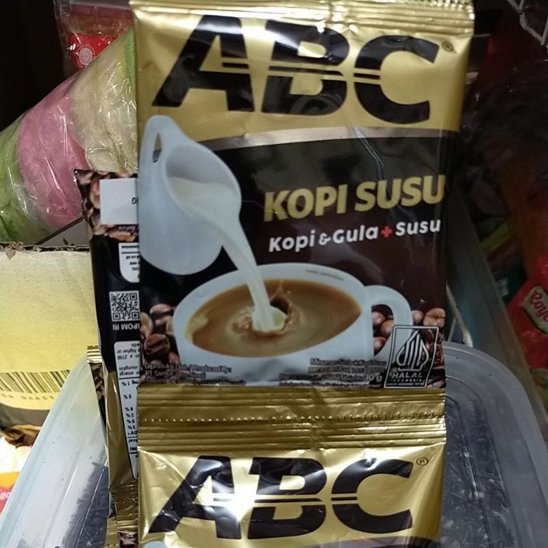 

Kopi ABC susu 10 sachet