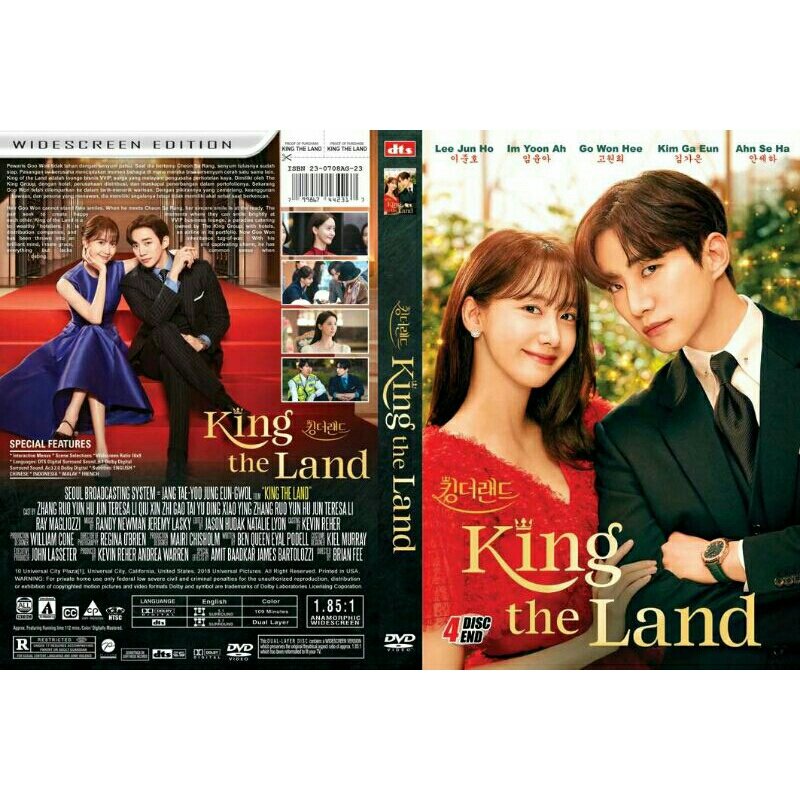 DVD KING THE LAND (2023) 4 DISC