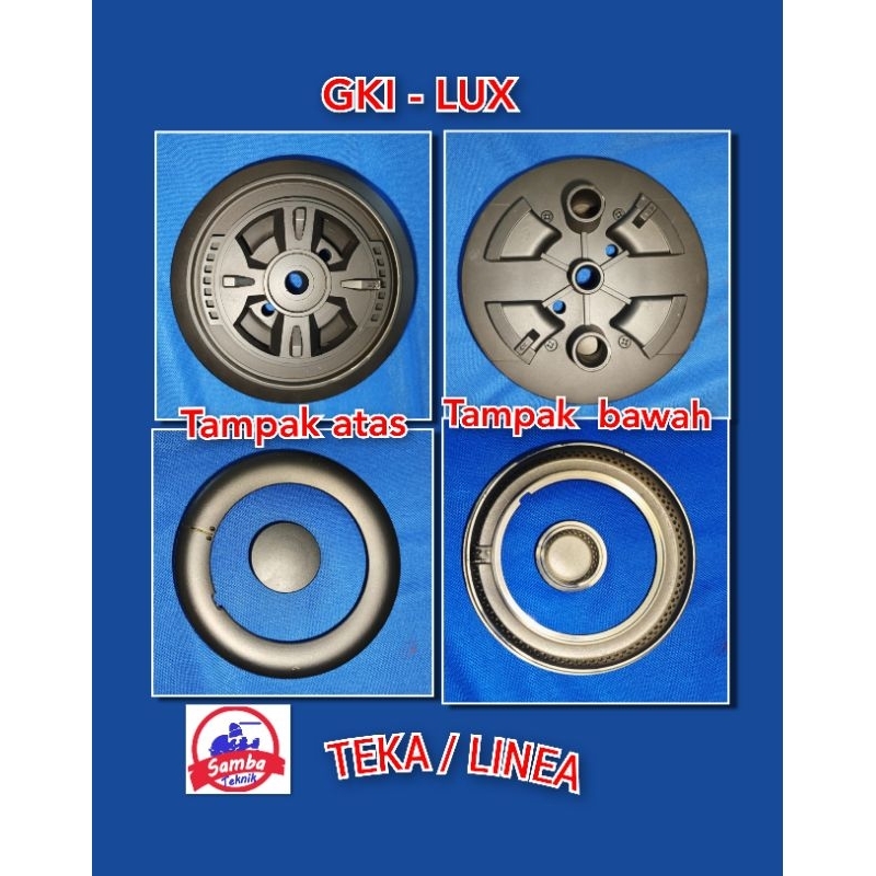 BURNER KOMPOR TANAM TEKA / LINEA MODEL GKI LUX