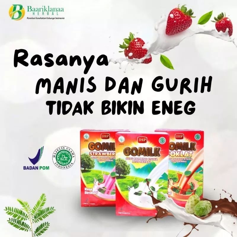 

Gomilk susu kambing etawa plus herbal