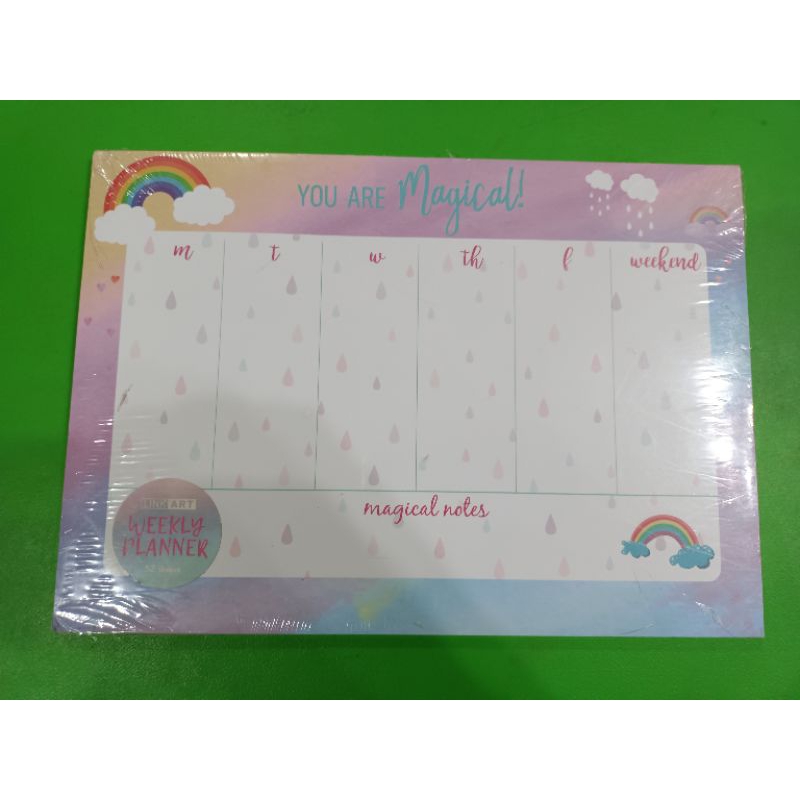 

Weekly planner 52 lembar