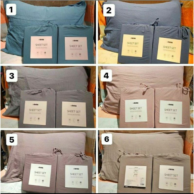 SPREI WASHED MICROFIBER by Informa
