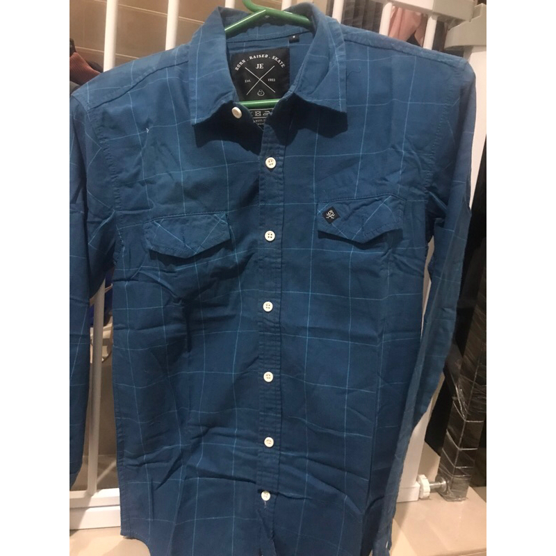 Juice ematic Kemeja casual pria lengan panjang