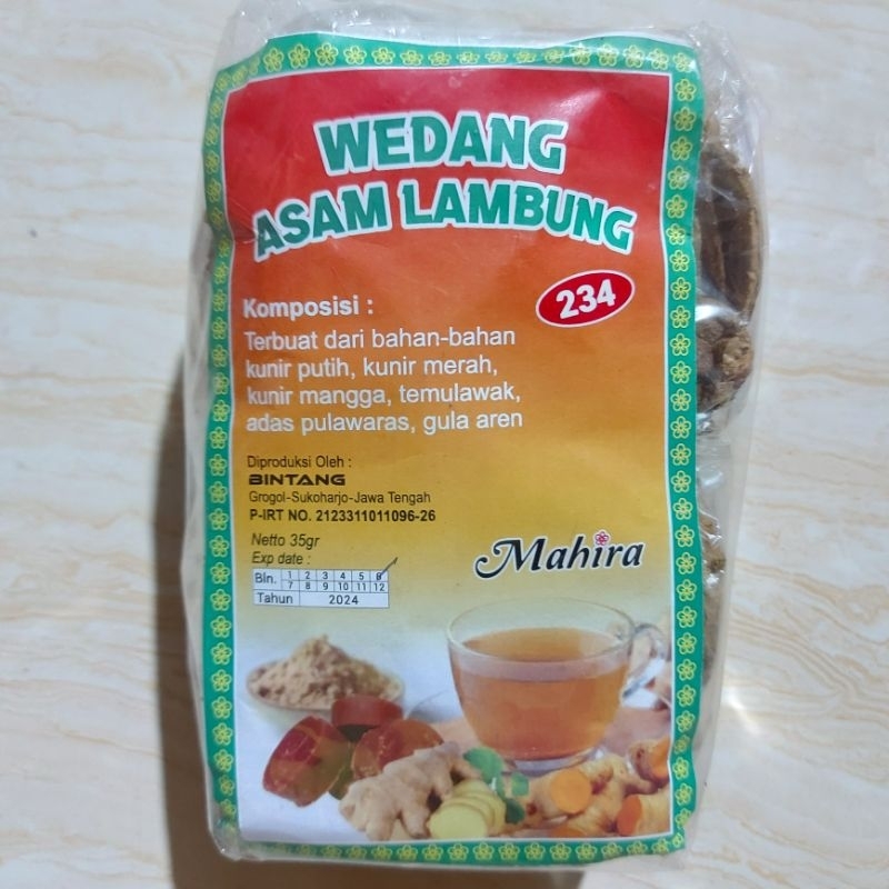 

WEDANG ASAM LAMBUNG ISI 10 PC BINTANG