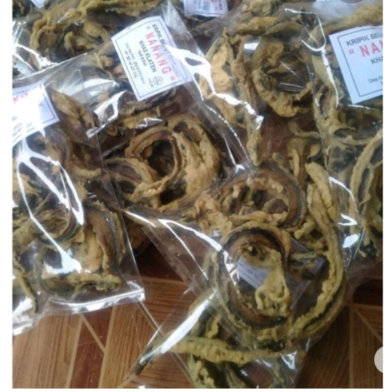 

keripiik belut 100 gram