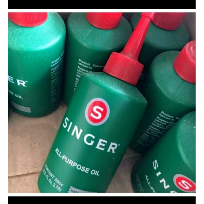 minyak mesin jahit singer / minyak singer 80cc / singer oil 80cc / minyak pelumas anti karat / oli m