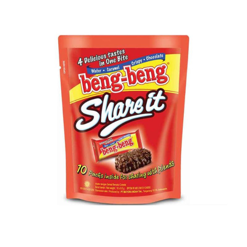 

Beng Beng Share it Wafer Chocolate 10s 95gr