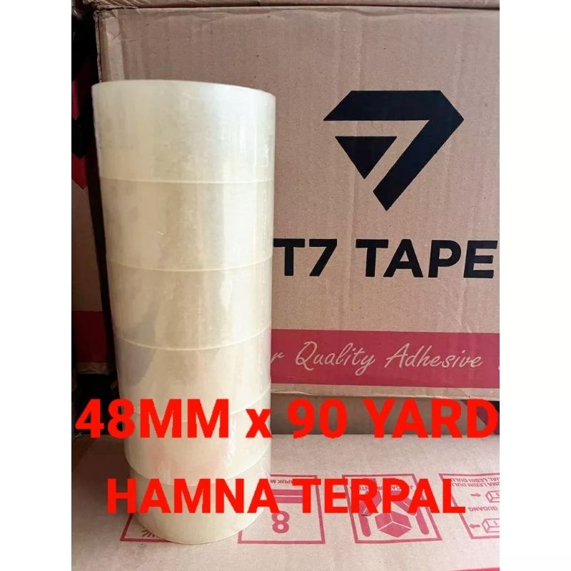 

Lakban Bening 48mm x 90 Yard Lakban Perekat Isolatif