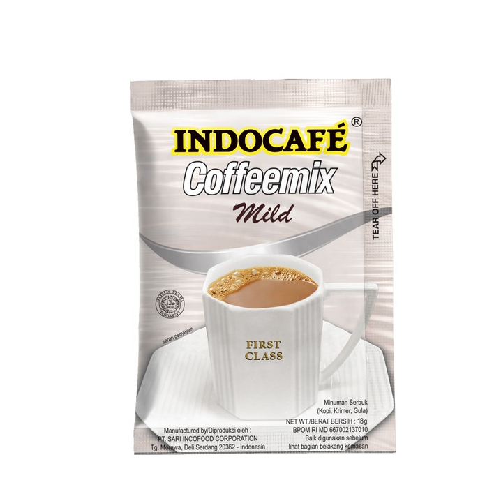 

Indocafe Coffemix 3in1 Mild Sachet