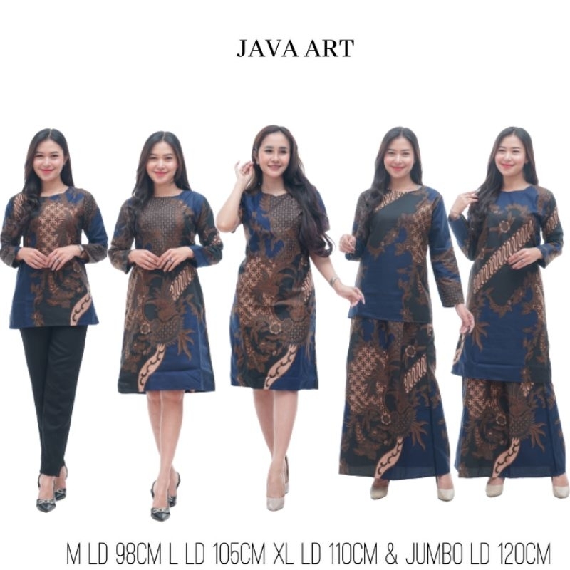 BAJU ATASAN KERJA WANITA SERAGAM GURU ATASAN KARYAWAN BAJU KURUNG BDR2305