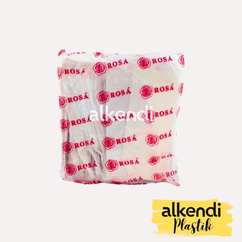 SENDOK PAKET ROSA | Paket Sendok Makan + Tisu + Tusuk Gigi