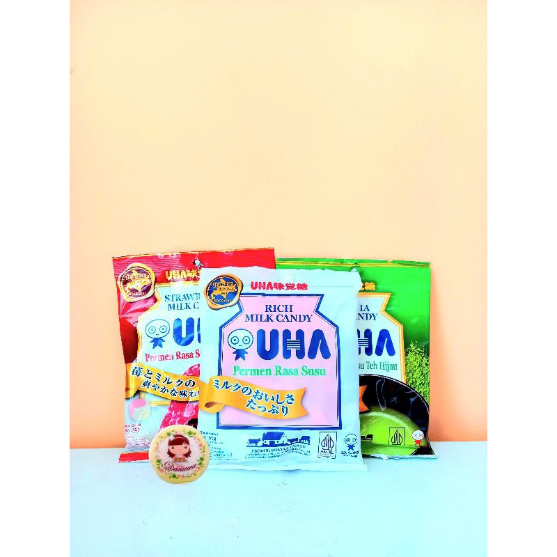 

.Permen import | UHA Milk Candy Rasa Strawberry, Matcha Permen Susu import Jepang 42 gr BPOM HALAL ( SCP )
