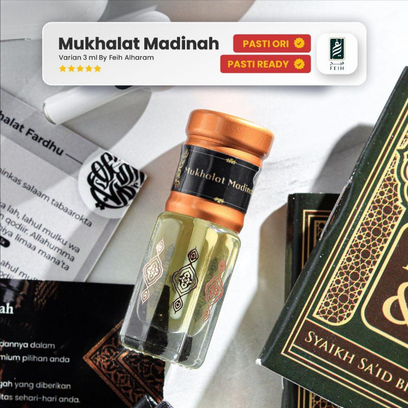 Parfum Mukhalat Madinah / Parfum Milenial Anak Muda / Parfum Original / Parfum Arab / Parfum Manis /