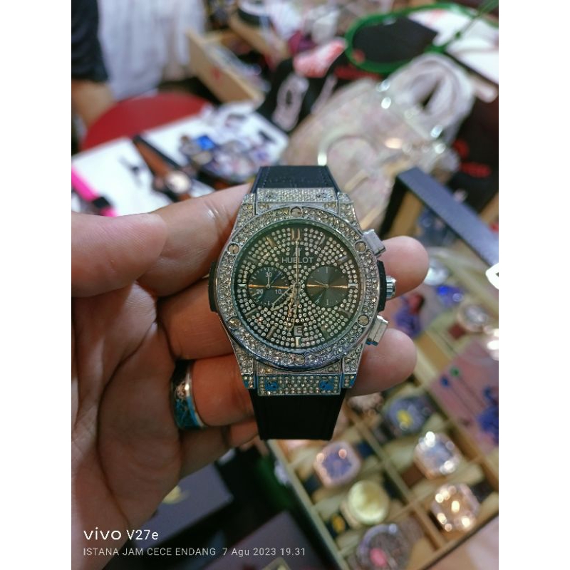 jam tangan wanita- jam diamond- jam baja diamond wanita
